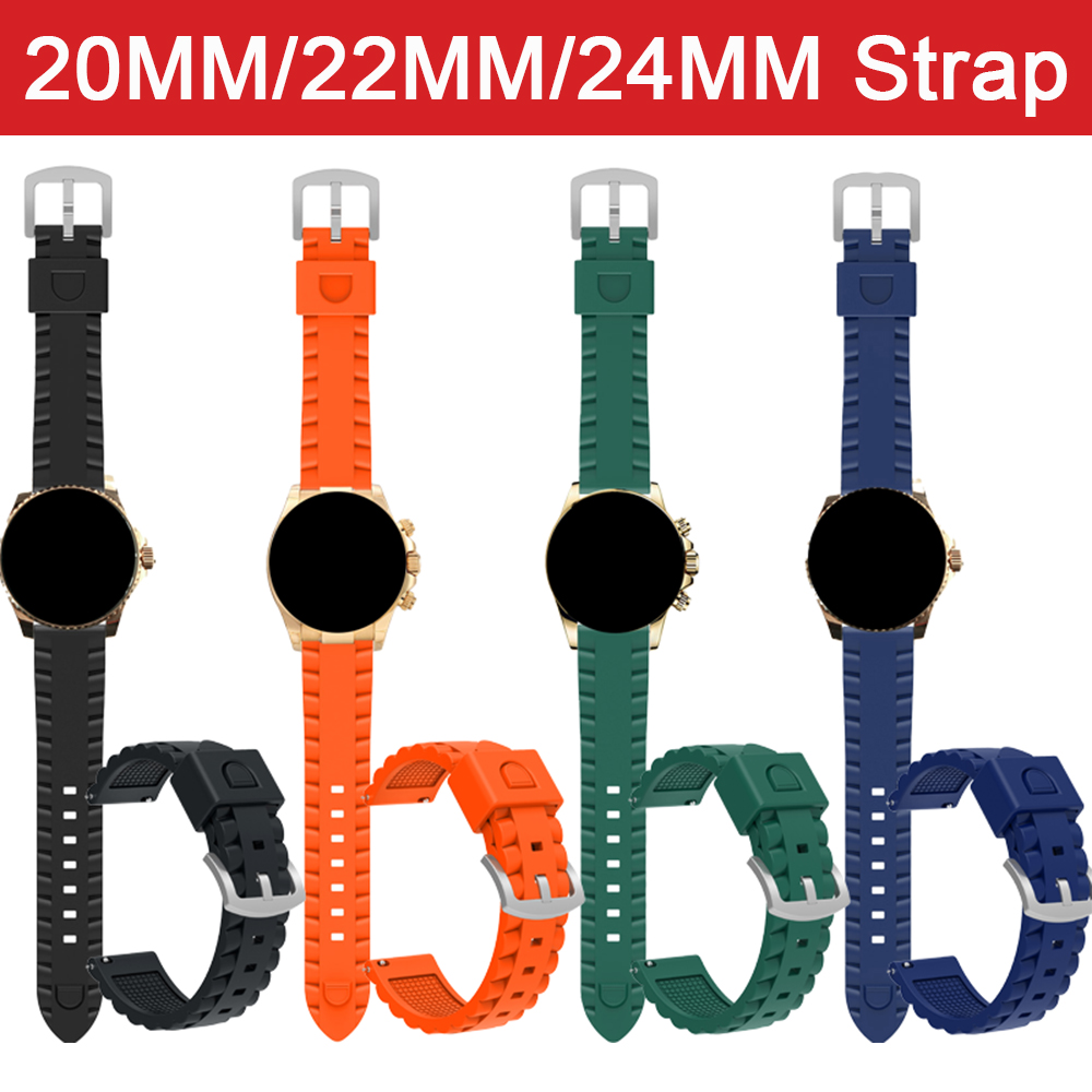 Sport Loop Strap - Bracelet en Silicone souple pour montre