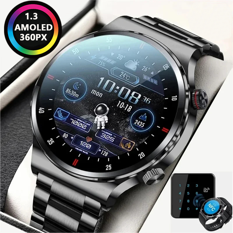 Smartwatch Custom - GPS ECG + PPG Bluetooth appel