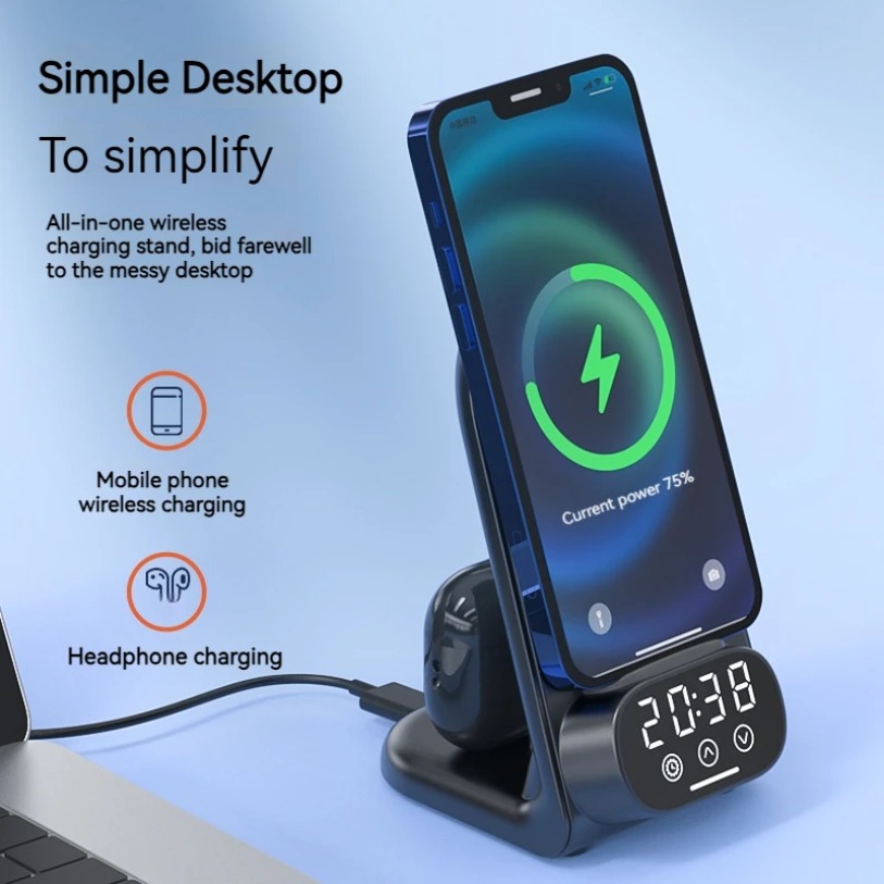 Wireless Charger Watch - Support de chargeur sans fil avec