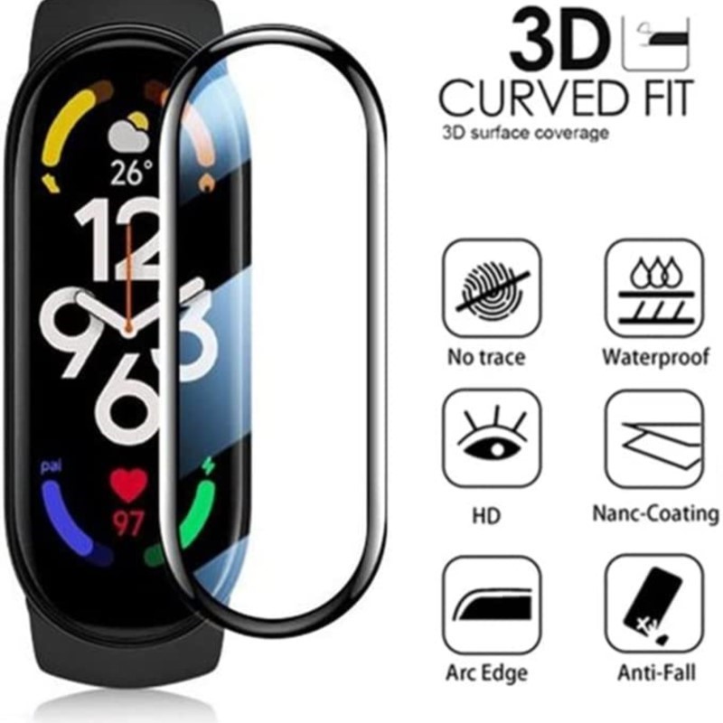 Smartwatch Band Accessories - Protecteur d'écran 3D pour Xiaomi Mi
