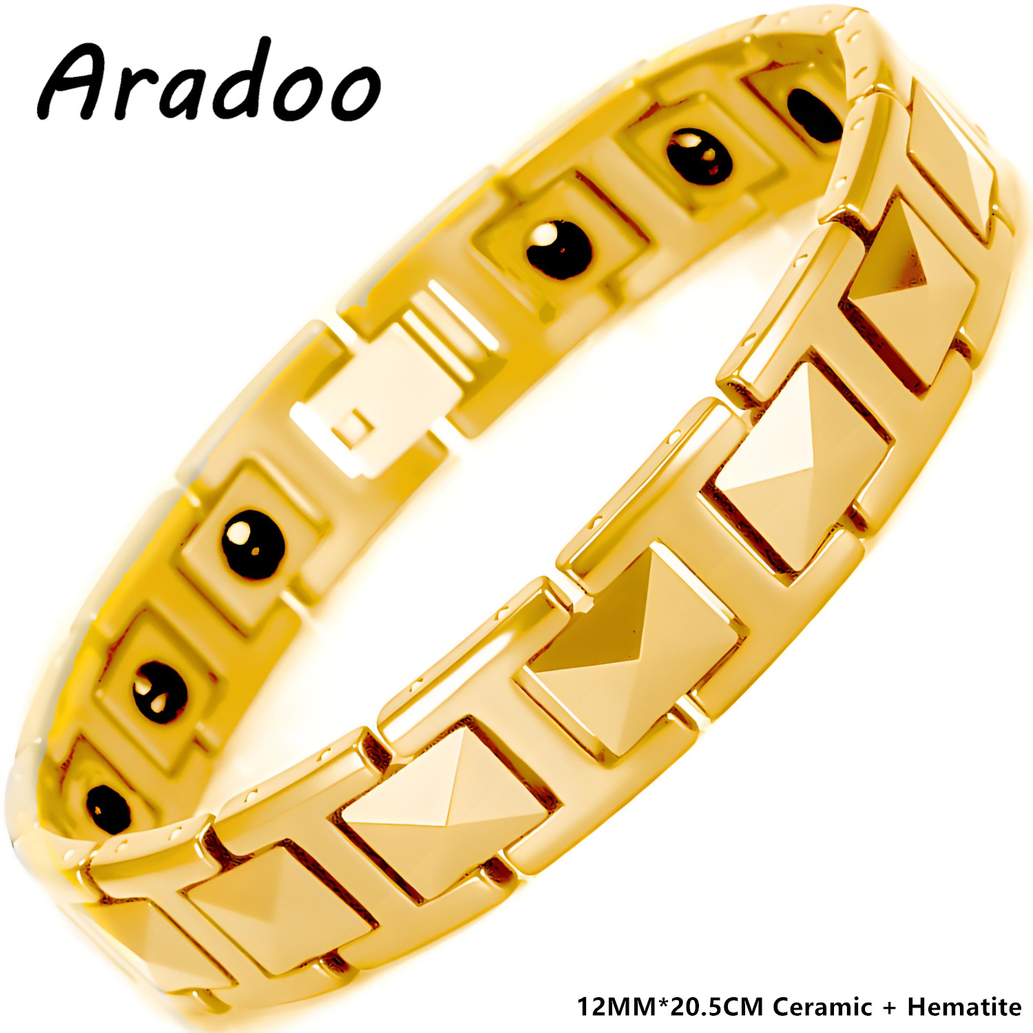 Ceramic Link Bracelet - ARADOO – Bracelet en céramique de