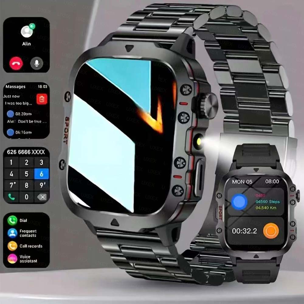 Smartwatch Custom - Nouvelle montre connectée 2026 avec lumière