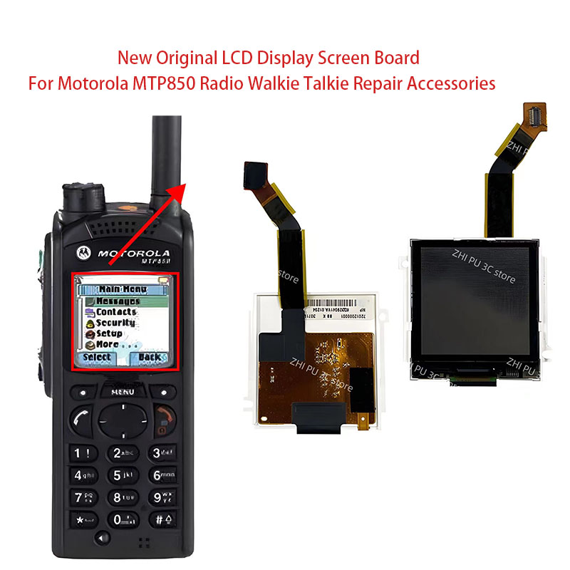 Motorola Smartwatch Accessories - Carte d'écran d'affichage LCD d'origine pour