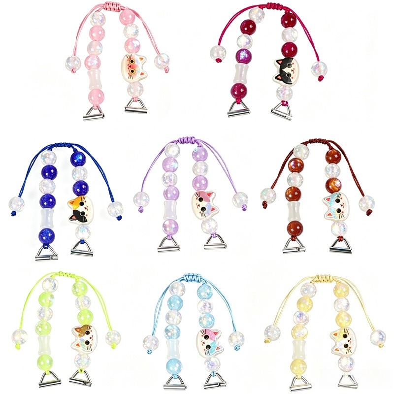 Smartwatch Watch Accessories - Bracelet de montre connectée perlé Macaron,