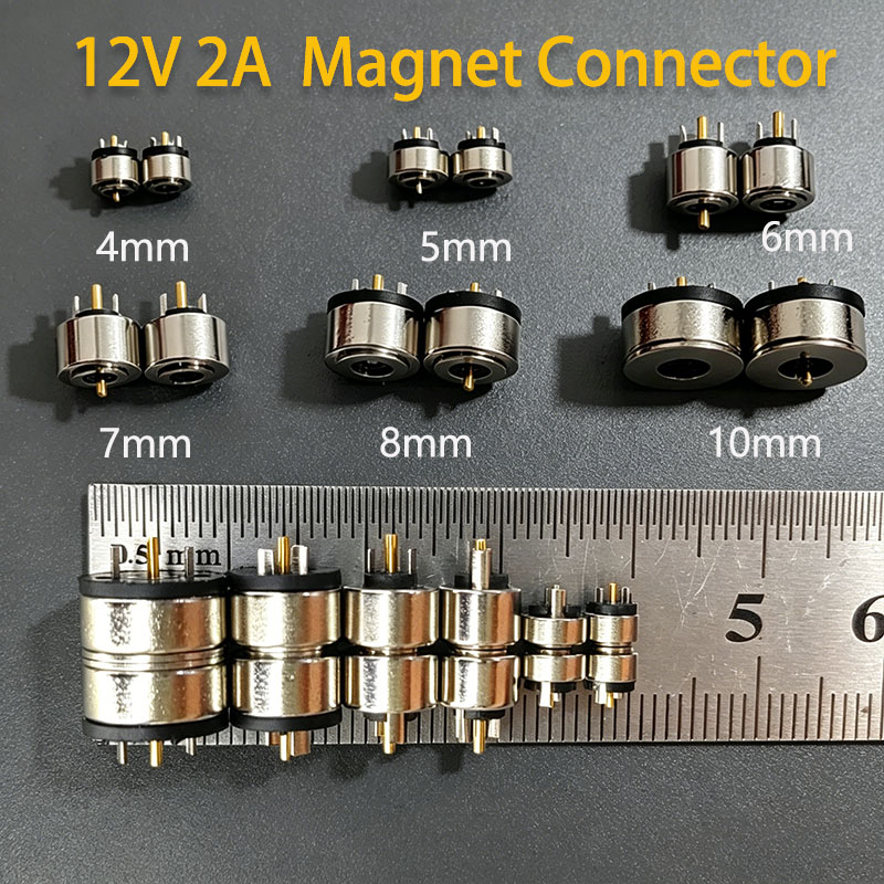 Garmin Smartwatch Accessories - Connecteur magnétique circulaire 2 broches mâle