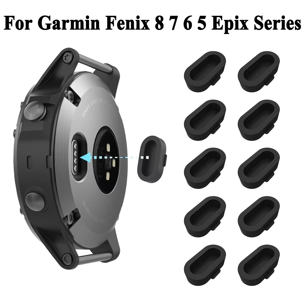 Garmin Smartwatch Accessories - Bouchon Anti-poussière en Silicone pour Garmin
