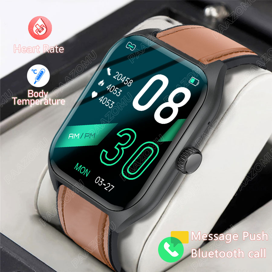 Smartwatch Custom - Montre connectée pour hommes et femmes,
