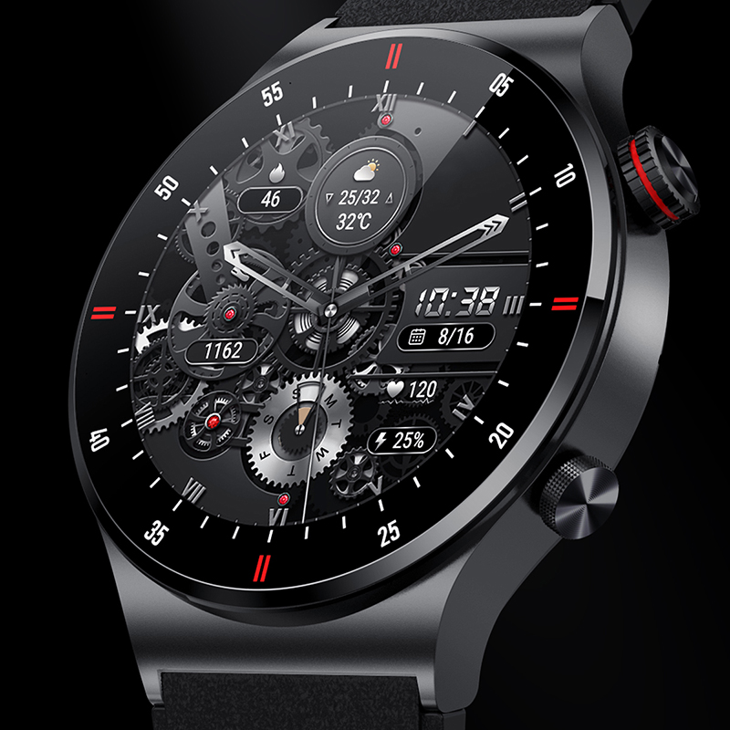 GPS ECG + PPG Bluetooth appel  - Smartwatch Custom avis et prix