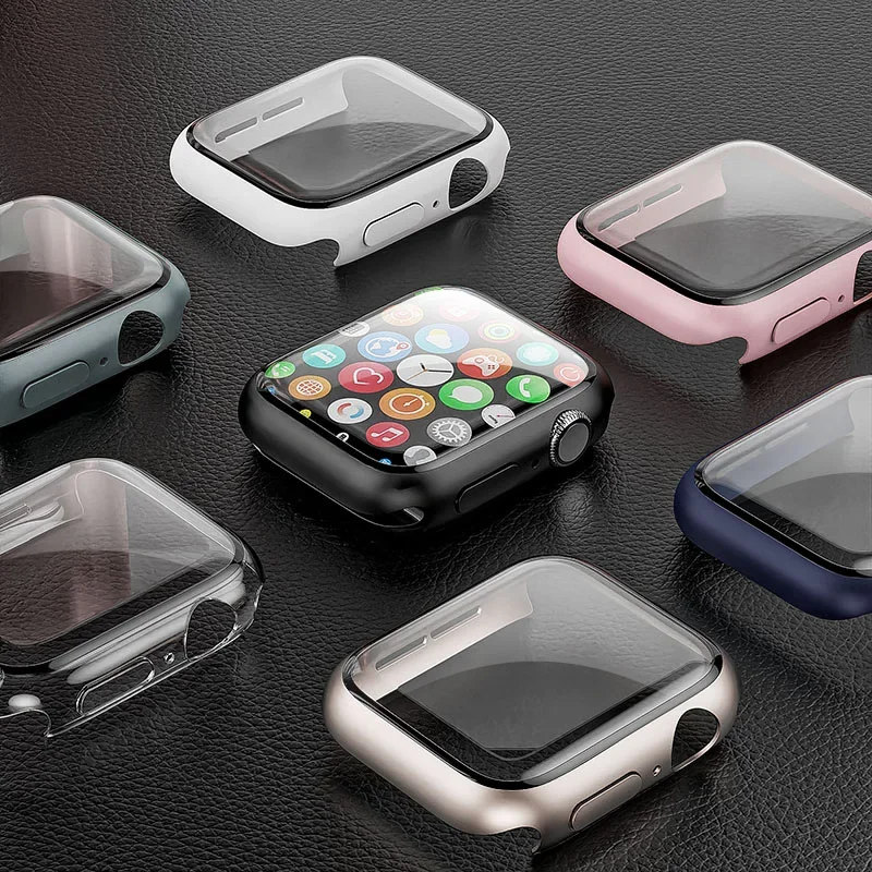 Verre trempé + couvercle pour  - Smartwatch Band Accessories avis et prix