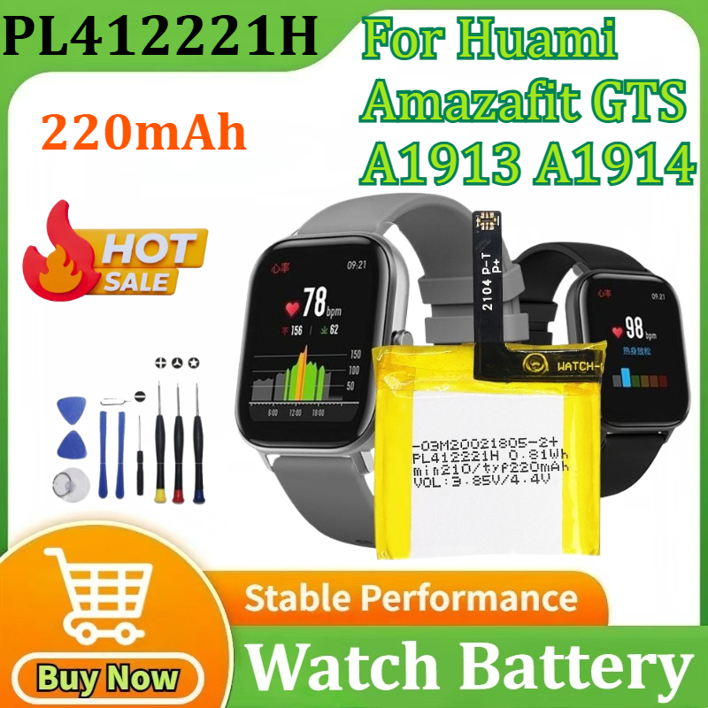 Batterie PL412221H pour montre - Smartwatch A1914 avis et prix