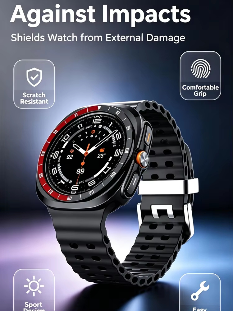 Coque de protection rigide en  - Samsung Smartwatch Ultra Accessories avis et prix