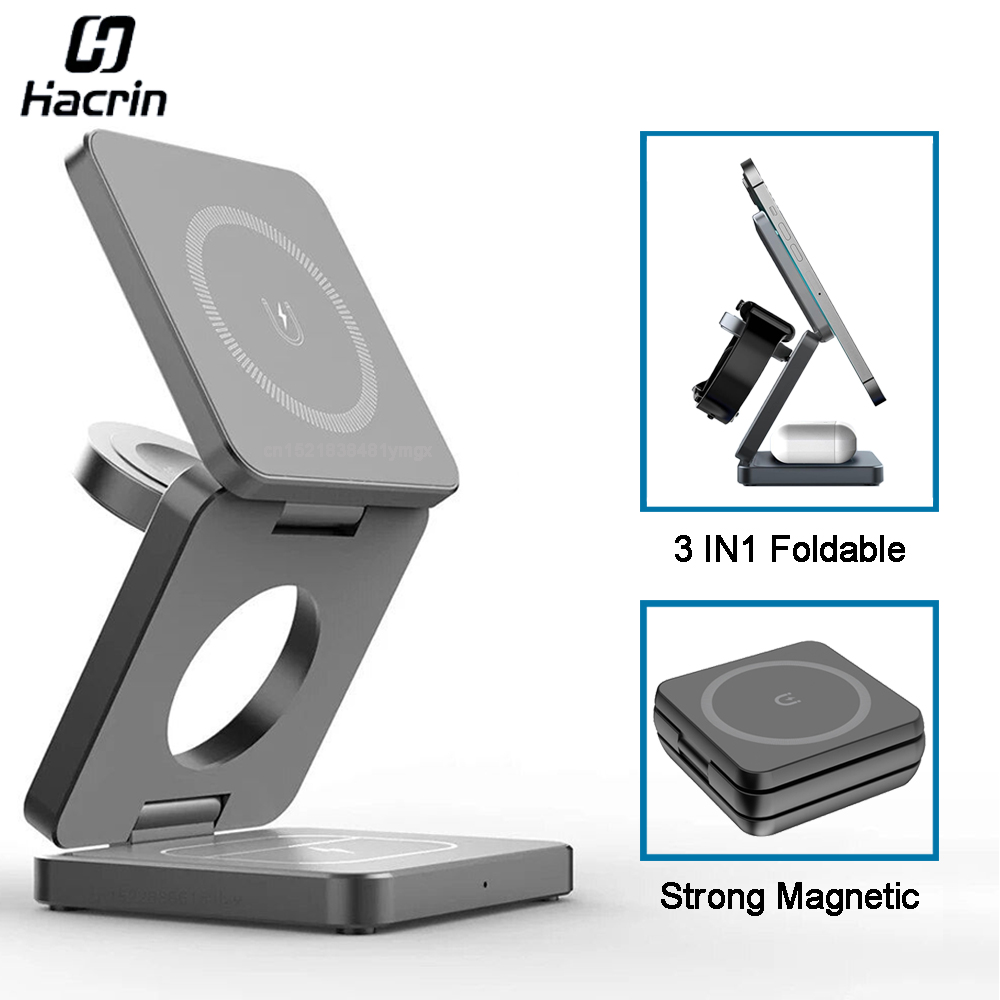 Chargeur sans fil 3 en 1, Stat - Wireless Charger Watch avis et prix