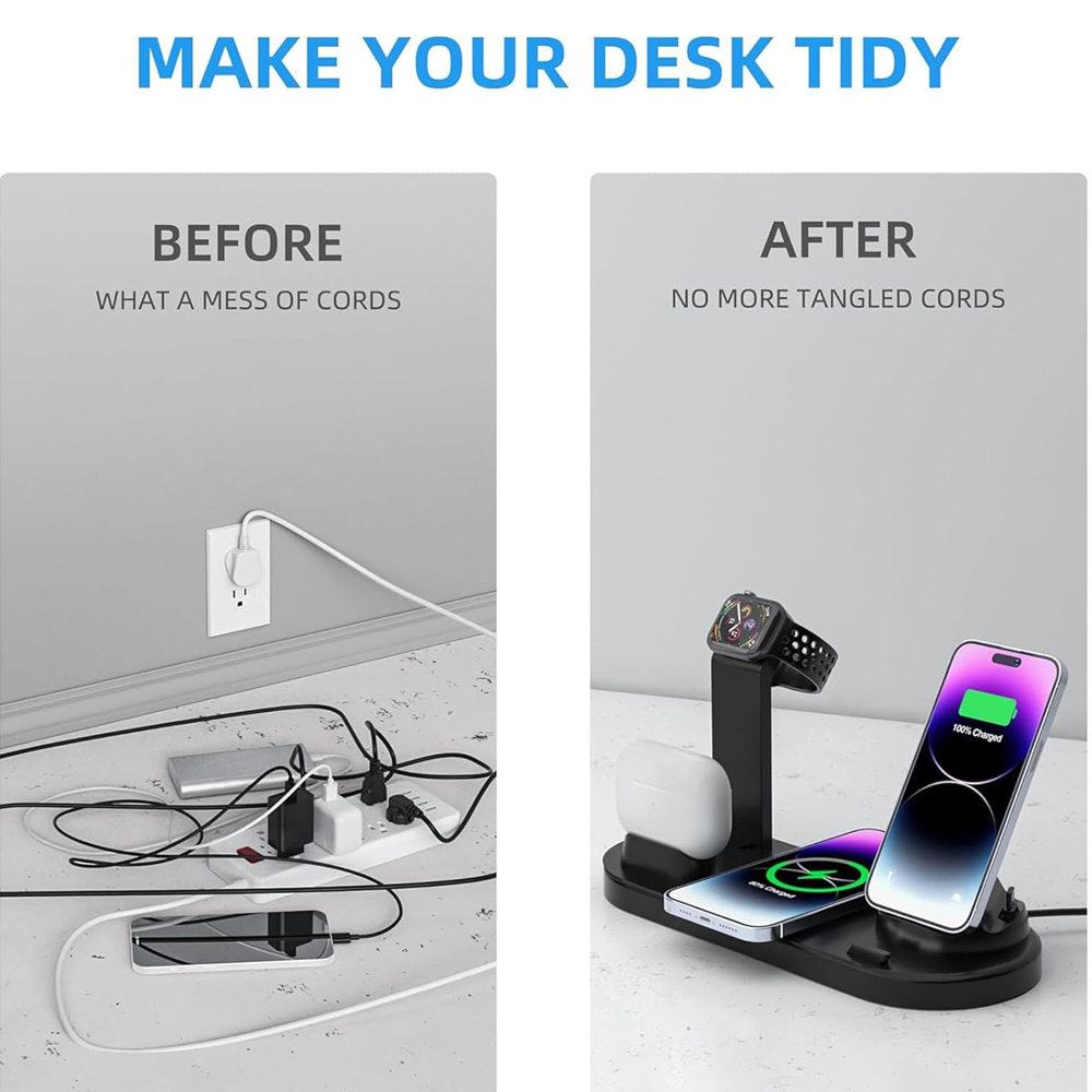 Station de charge rapide sans  - Wireless Charger Watch avis et prix