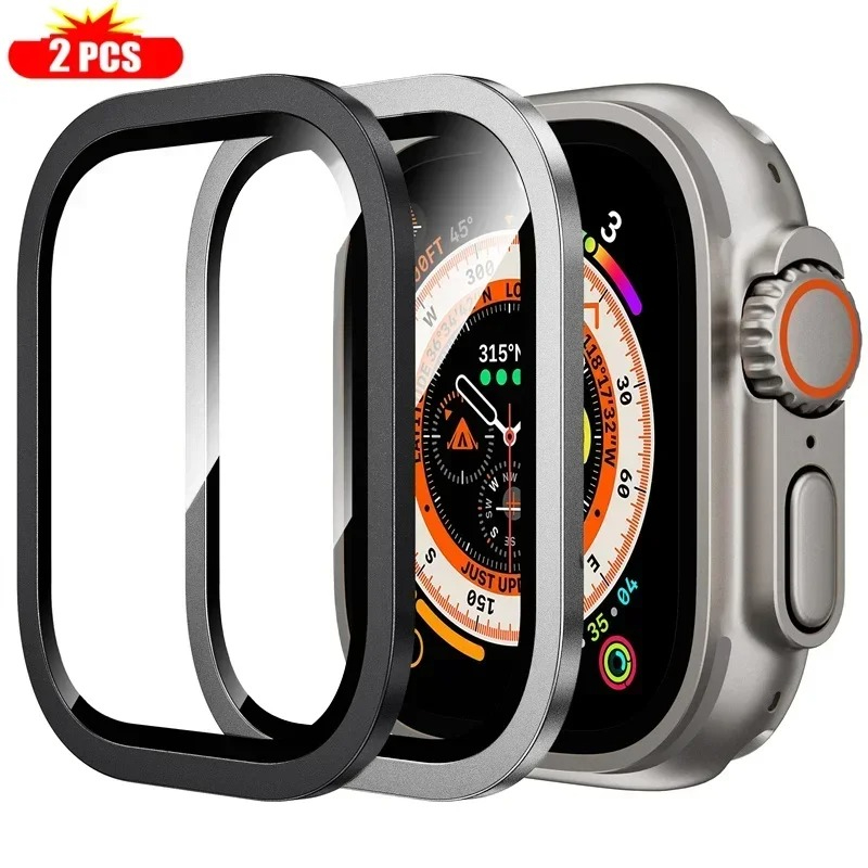 2 pièces verre trempé pour App - Smartwatch Watch Accessories avis et prix