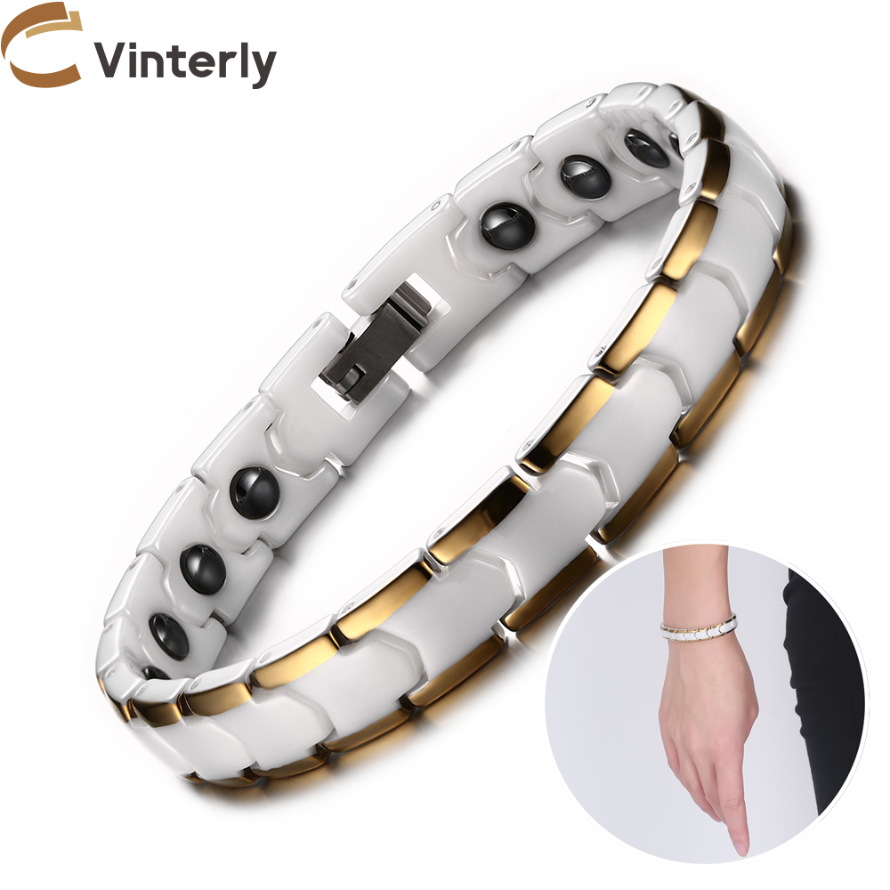 Vinterly Bracelets pour femme  - Ceramic Link Bracelet avis et prix