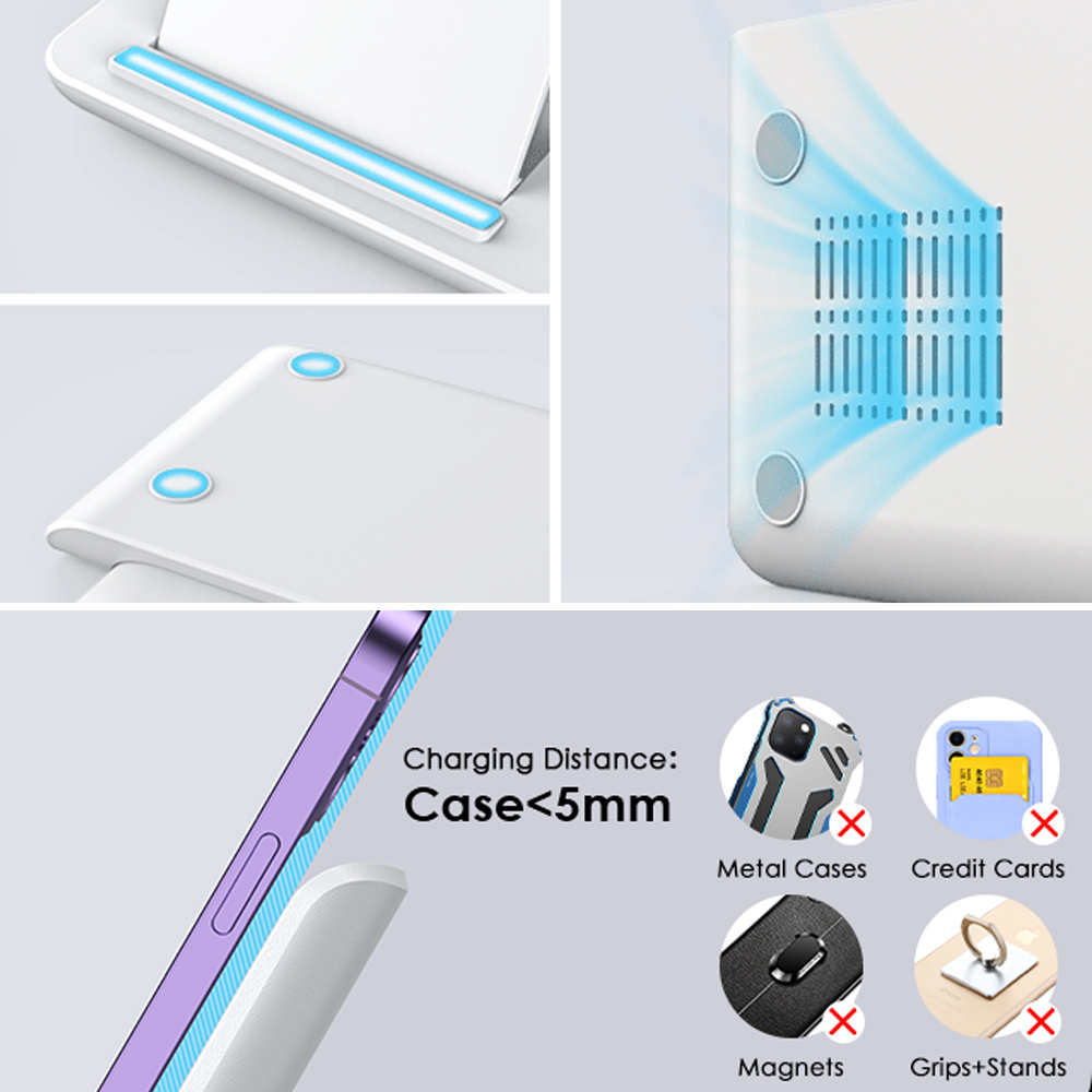 Station de charge sans fil LED - Wireless Charger Watch avis et prix