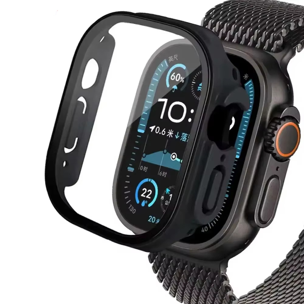 Verre + boîtier pour Apple Wat - Smartwatch Band Accessories avis et prix