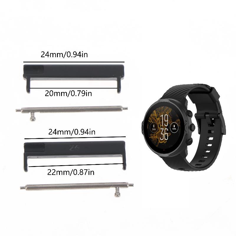 Adaptateur de bracelet de 24mm - Smartwatch Watch Accessories avis et prix