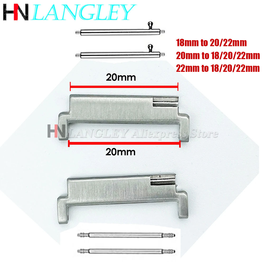1 paire d'adaptateurs de brace - Watch Band Connector avis et prix