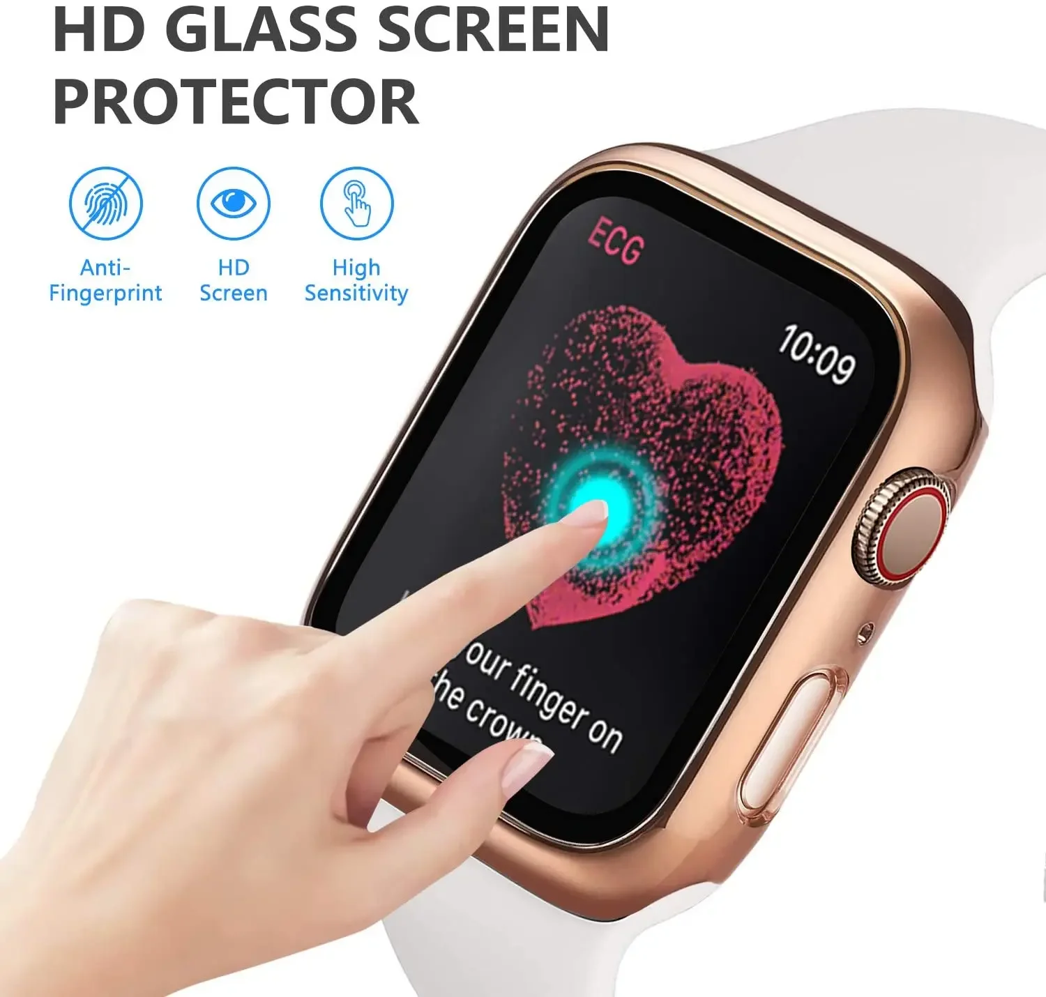 Verre trempé + couvercle pour  - Smartwatch Icon avis et prix