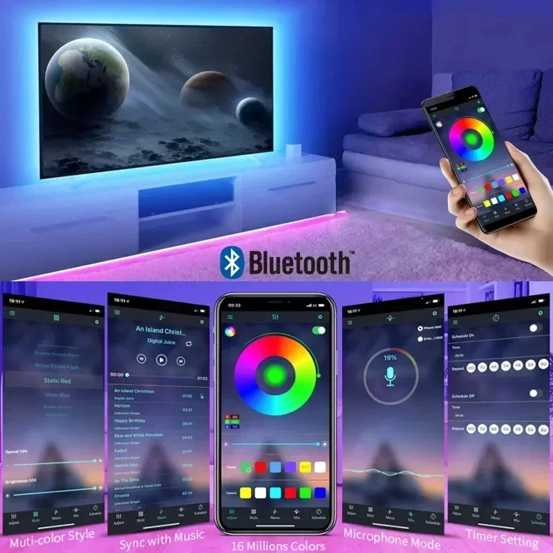 Bande lumineuse LED RGB intell - Smart Accessories avis et prix