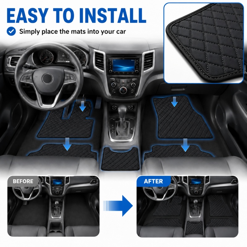 Tapis de sol de voiture person - Smart Accessories avis et prix