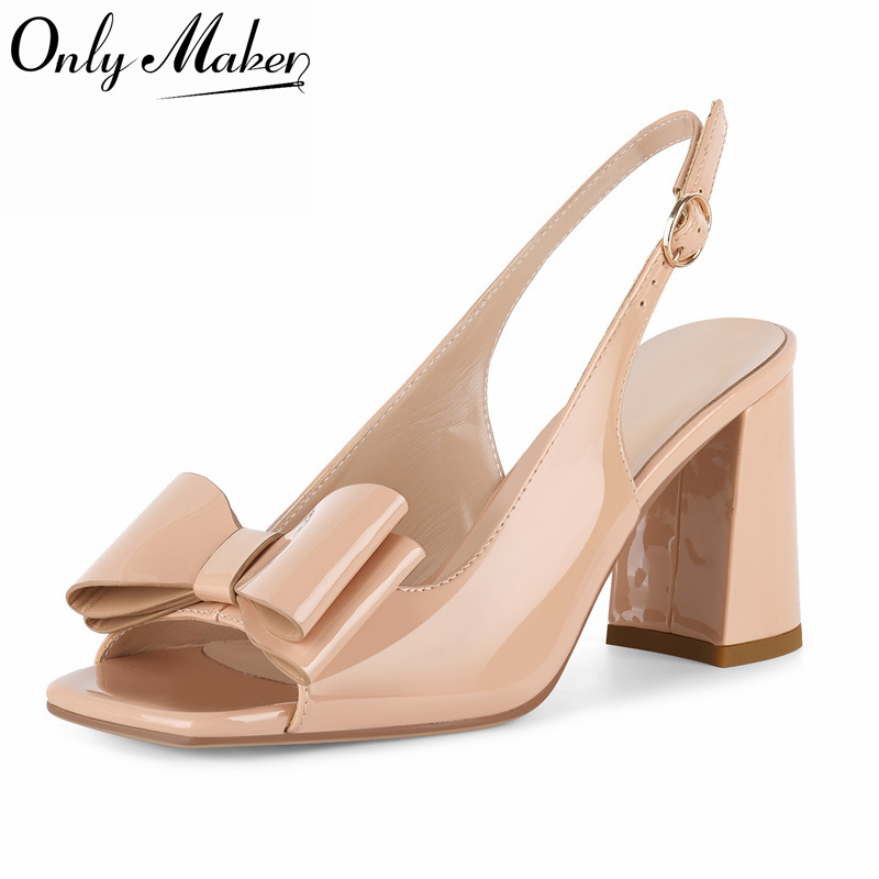 Onlymaker femmes bout carré nœ - Leather Classic Strap avis et prix