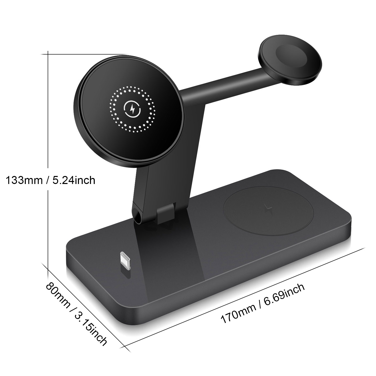 Support de chargeur magnétique - Wireless Charger Watch avis et prix