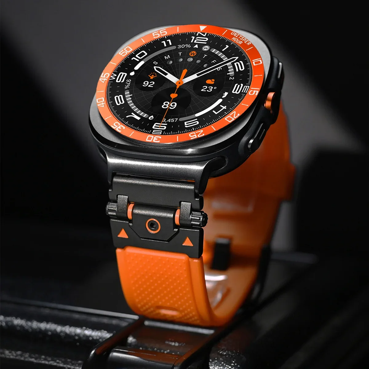 Boîtier à anneau de lunette en - Samsung Smartwatch Ultra Accessories avis et prix
