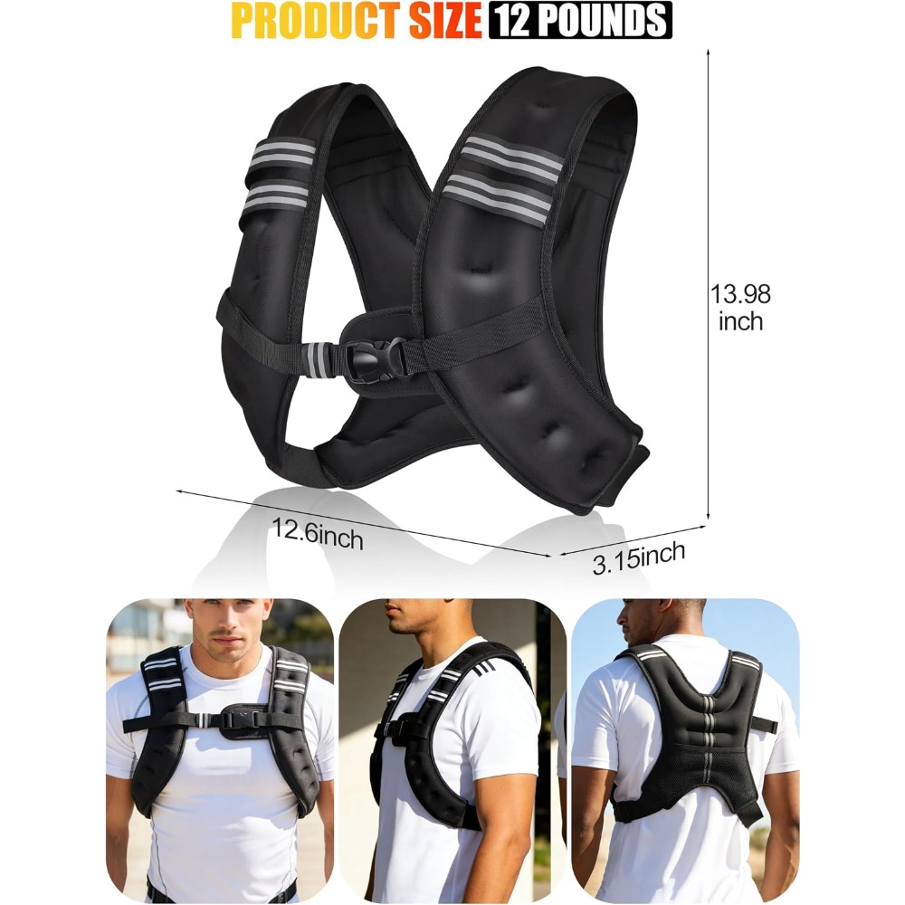 Gilet lesté de fitness pré-rem - Rugged Sport Strap avis et prix
