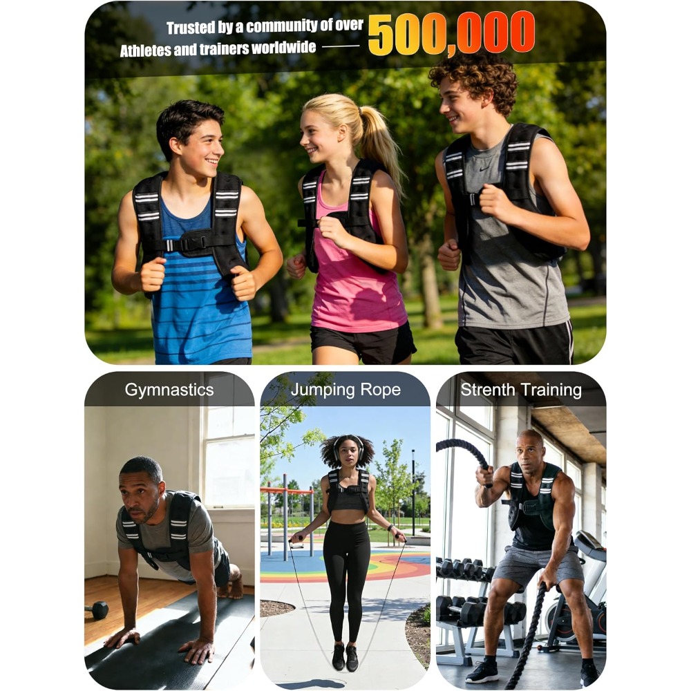 Gilet lesté de fitness pré-rem - Rugged Sport Strap avis et prix
