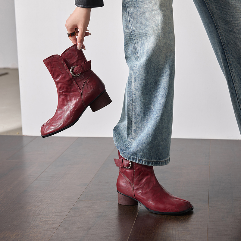 Bottines Tabi en cuir véritabl - Leather Classic Strap avis et prix