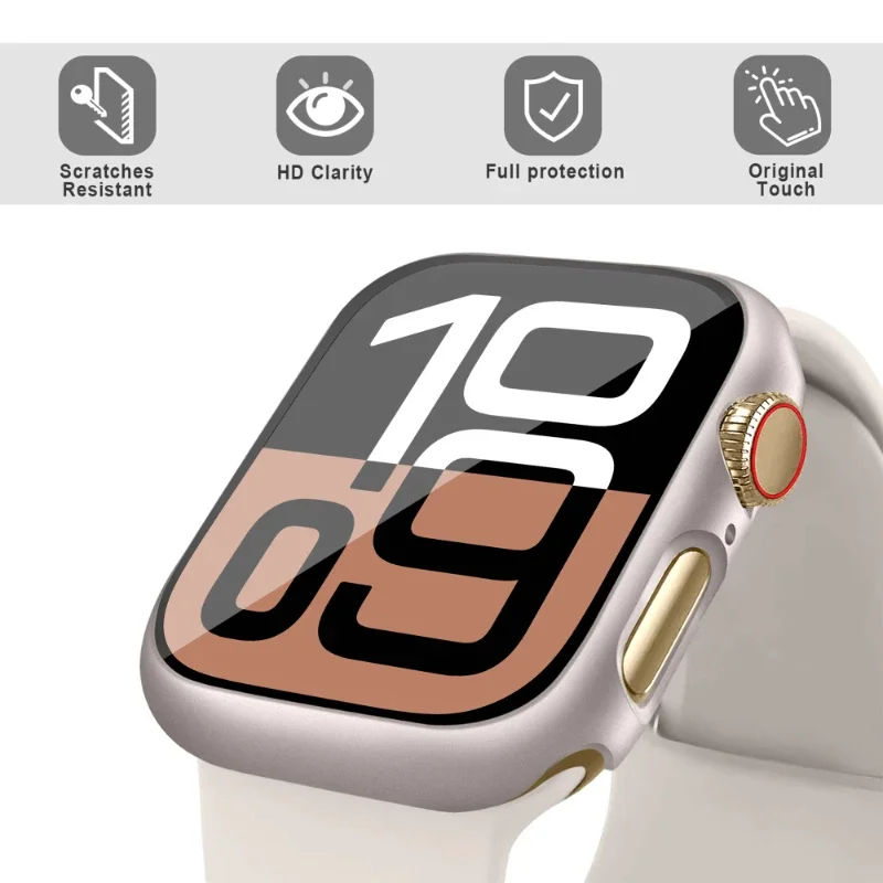 Verre + étui pour Apple Watch  - Smartwatch Band Accessories avis et prix
