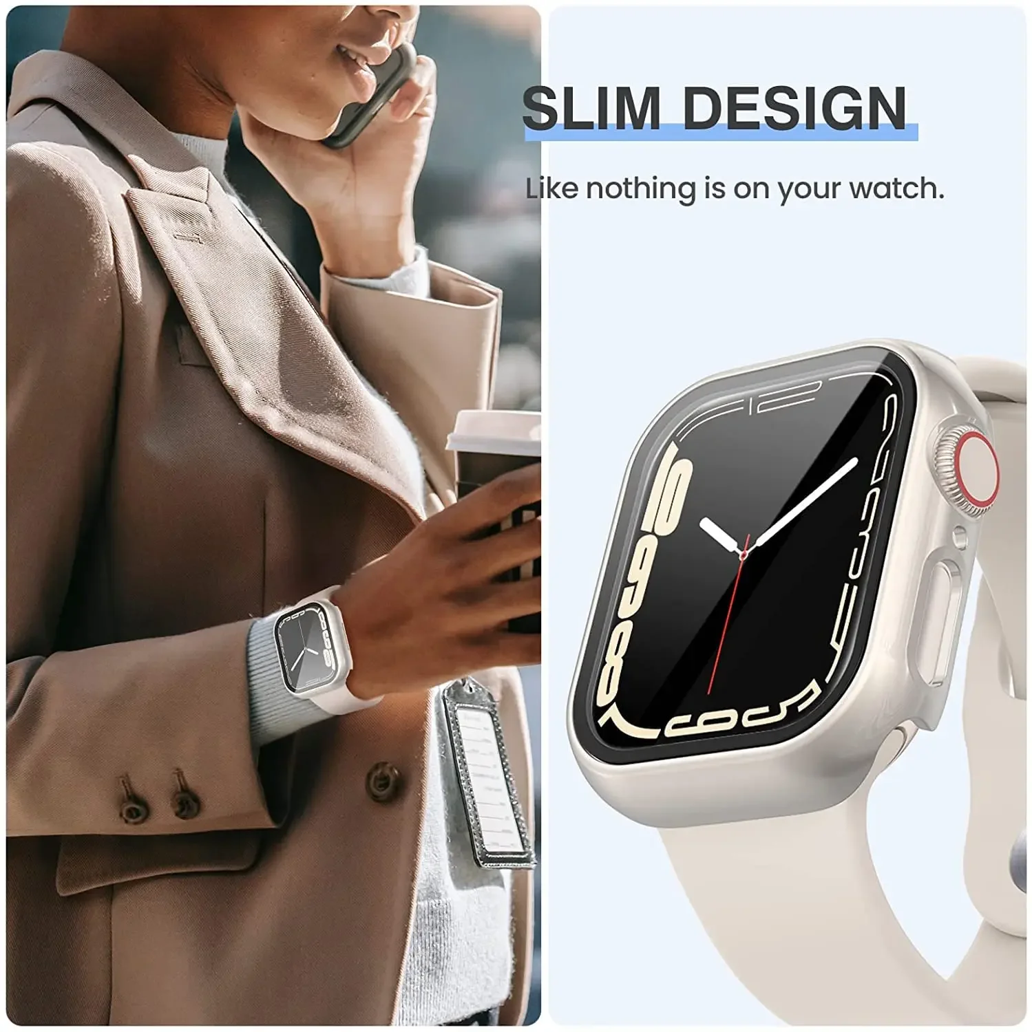 Paquet de 3 couvercles en verr - Smartwatch Band Accessories avis et prix