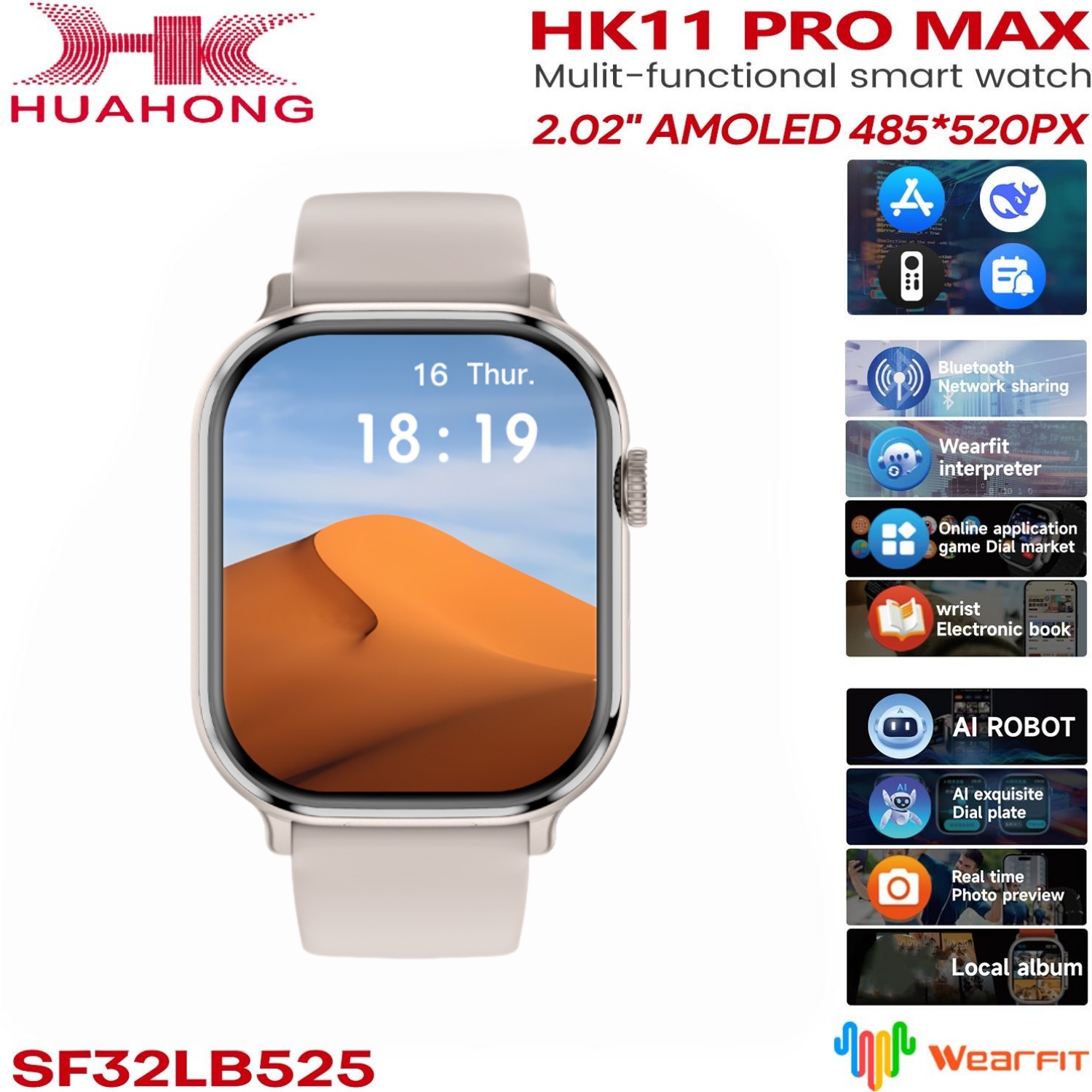 Montre connectée originale HK1 - Smartwatch Nexus avis et prix