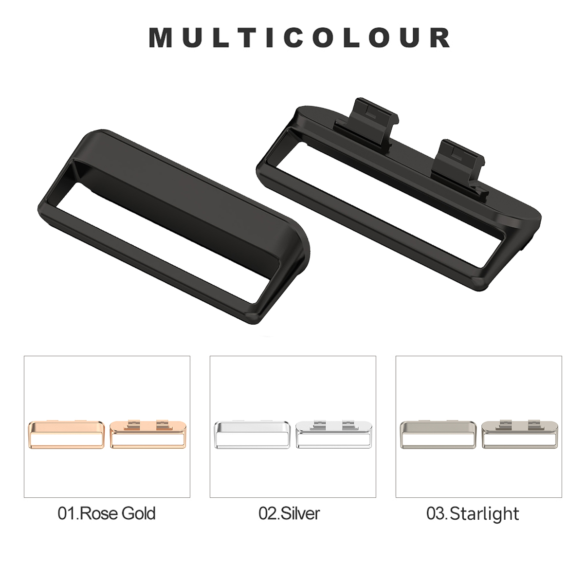 Adaptateur 18mm 1 pièce pour b - Watch Band Connector avis et prix