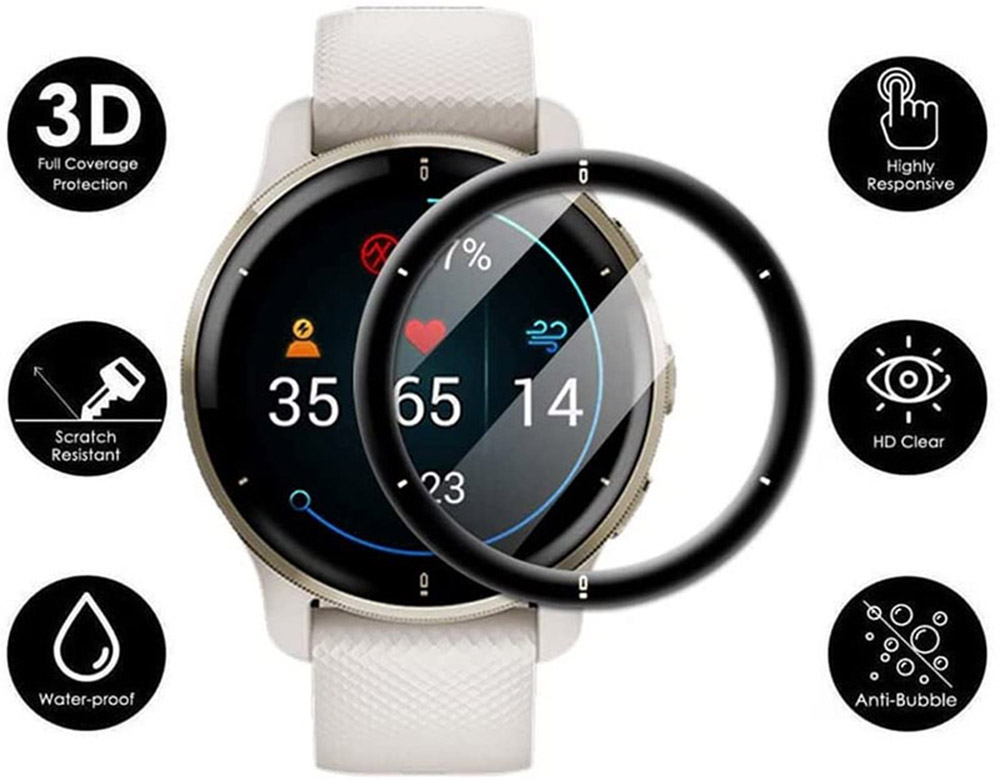 Film de protection à bord incu - Garmin Smartwatch Accessories avis et prix