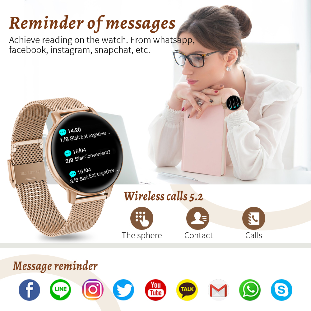 Montre connectée LIGE 1,39