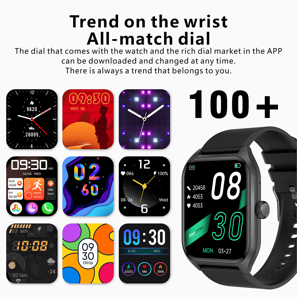 Montre connectée pour hommes e - Smartwatch Custom avis et prix