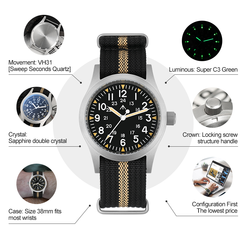 Militado ML05 montre Vintage V - Smartwatch Nexus avis et prix