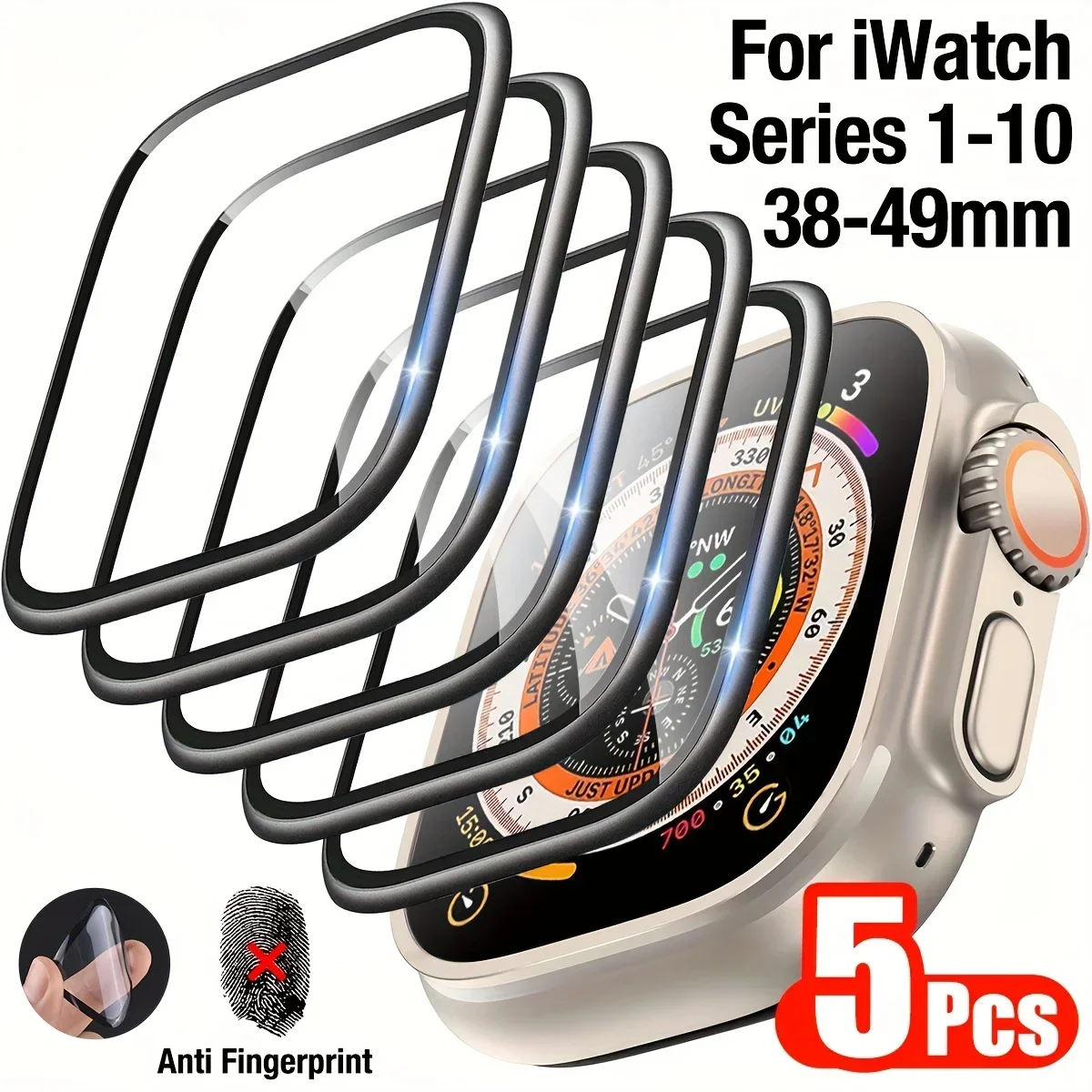 1-5 pièces Film anti-rayures p - Smartwatch Icon avis et prix