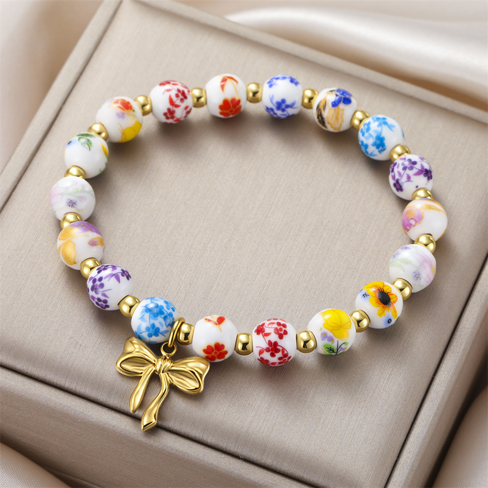 Bracelets en perles de céramiq - Ceramic Link Bracelet avis et prix