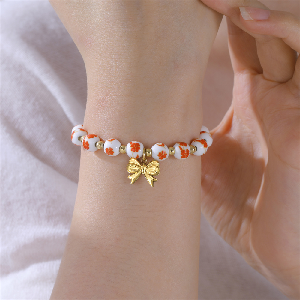 Bracelets en perles de céramiq - Ceramic Link Bracelet avis et prix