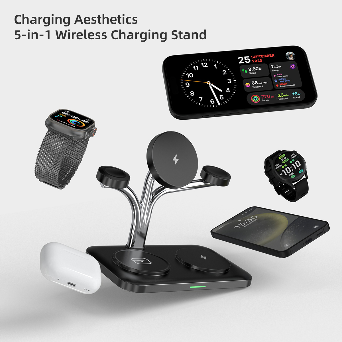 Chargeur magnétique sans fil 5 - Wireless Charger Watch avis et prix