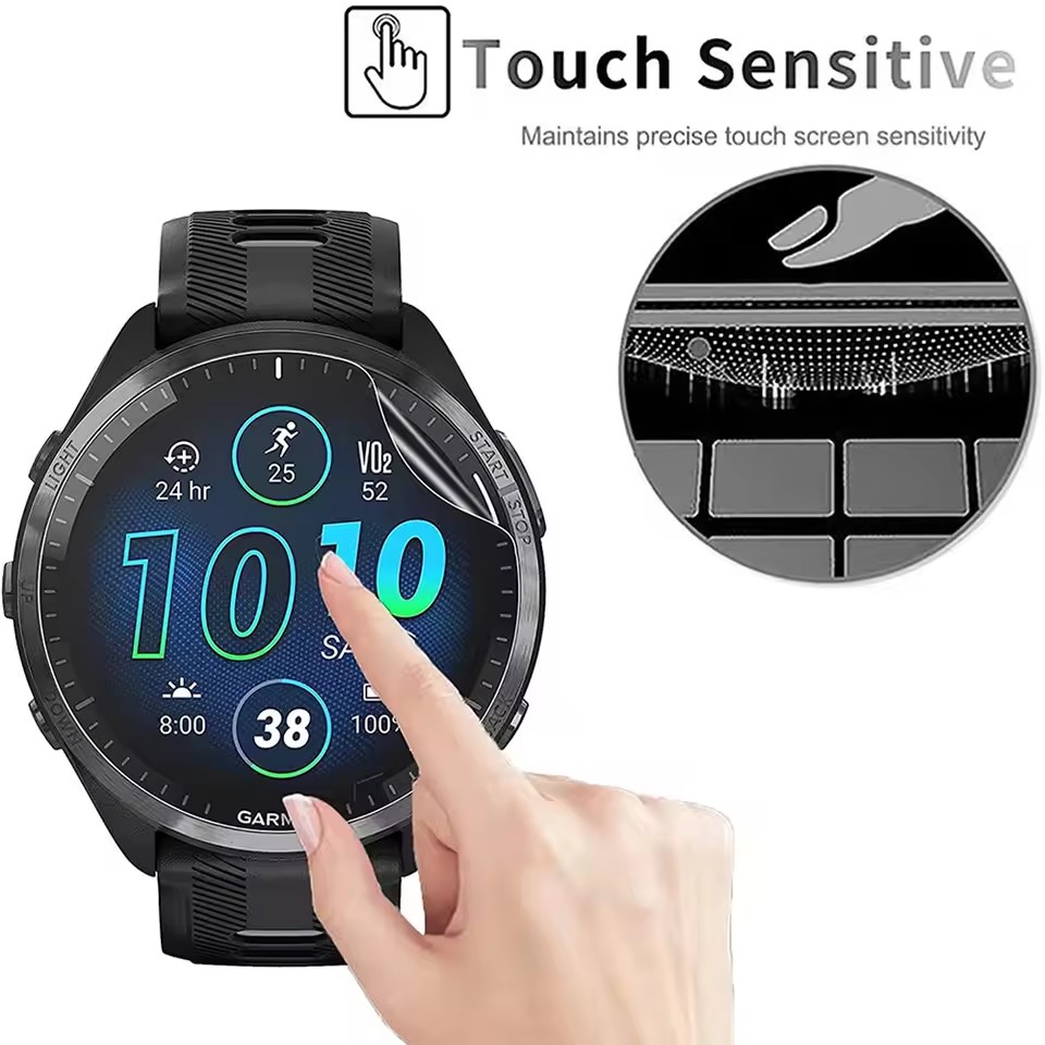 Film de protection Hydrogel HD - Garmin Smartwatch Accessories avis et prix