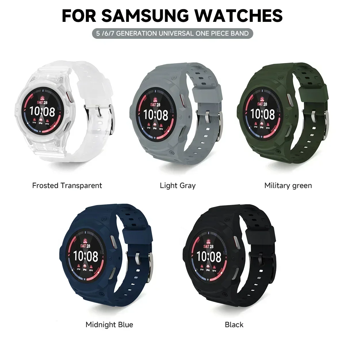 Nouveau Bracelet en Silicone + - Sport Loop Strap avis et prix