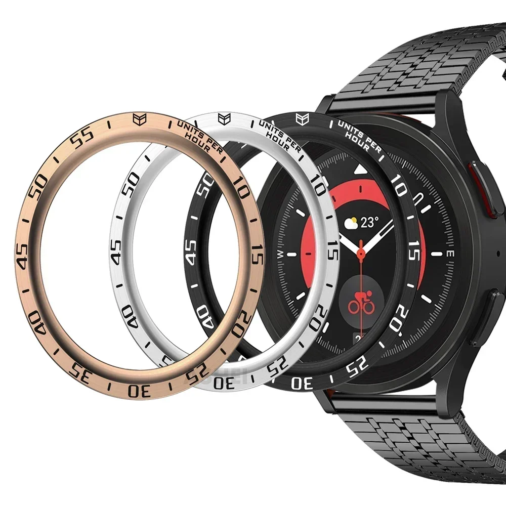 Anneau de lunette en métal pou - Smartwatch Icon avis et prix